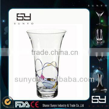 Wholesale Hand Blown Tall Glass Vase Table Centerpieces                        
                                                Quality Choice