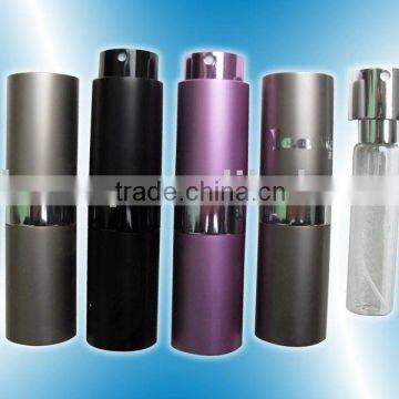 metal cosmetic packaging perfume bottle