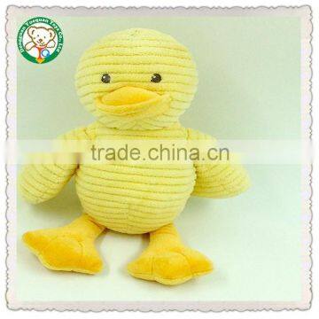 Custom quality little yellow duck stuffed toys