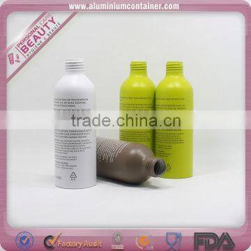 200ml Cosmetic Aluminum Bottle With Aluminum-plastic Cap