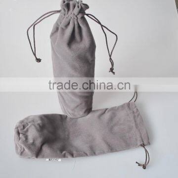 High quality GREY velvet pouch for cup