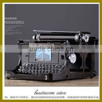 2016 New Style High-quality Handmade Resin Typewriter,metal Typewriter Antique Model Craft Decorations
