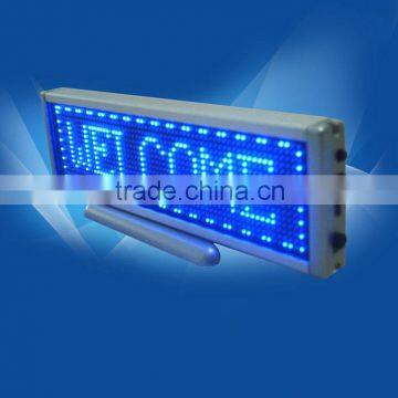 LED Display Screen Desktop Welcome LED Board Table Top Number Screen Board 5V High Brightness Blue Color Free Shipping Hot