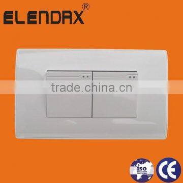 American US Two Gang PC Copper Wall Switch (A2002)
