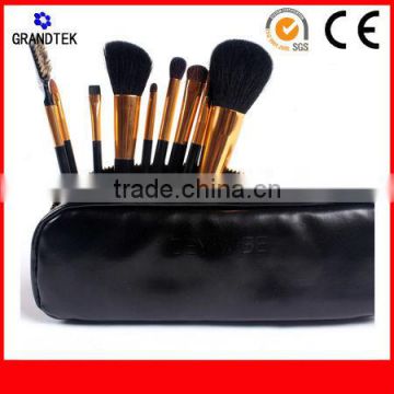 Horse hair 9pcs make up brushes Acrylic