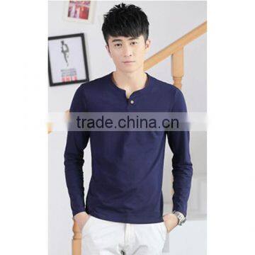 High quality men long sleeves t-shirt wholesale