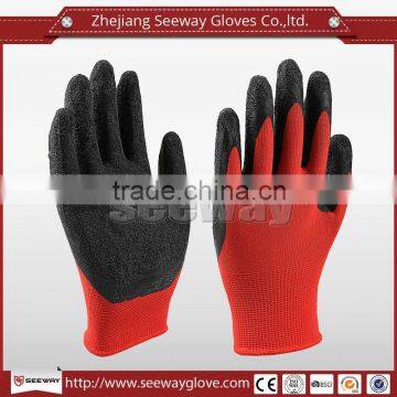 SEEWAY nylon coated rubber working gloves