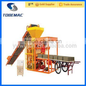 2015 TOBEMAC QTJ4-26A clay brick block making machine Cement hollow block making machine concrete brick Making Machine                        
                                                Quality Choice