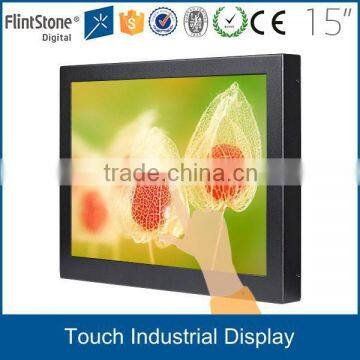 15 inch touch screen lcd monitor with high definition multimedia interface input