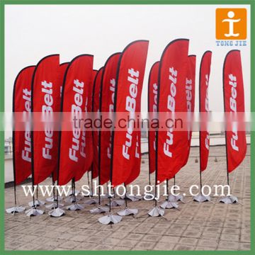 Outdoor Advertising exhibition Flying Beach Flag banner stand,Teardrop Flag