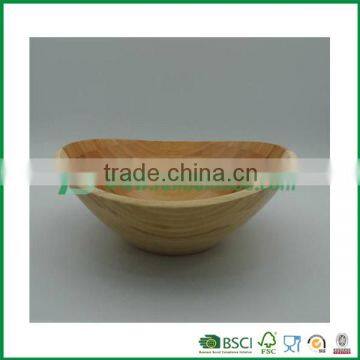 double color orient feature bamboo wooden bowl