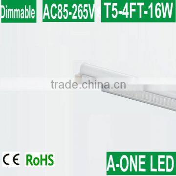 Indoor Lighting SMD 3528 Integration T5 tube led 3 year warranty with CE RoHS