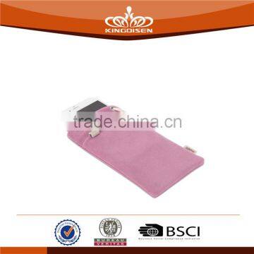 Lovely Pink Cotton Phone Cases Bags photo-5