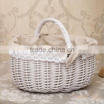New Gifts Arts Fruit Basket Wholesale Cheap Flower Basket Laundry Baskets Wicker Storage Basket