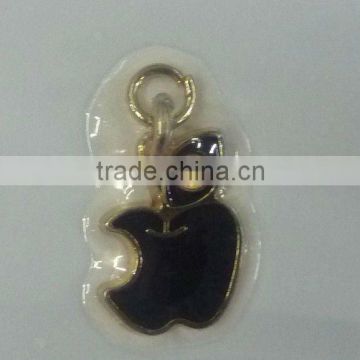 apple shape zipper puller