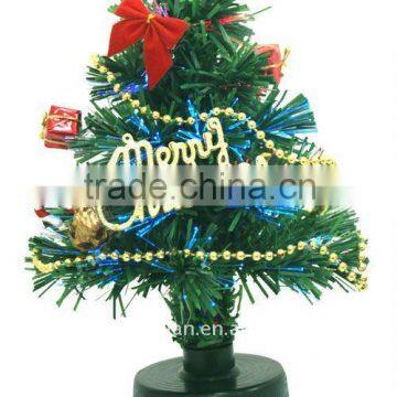 decorated christmas trees