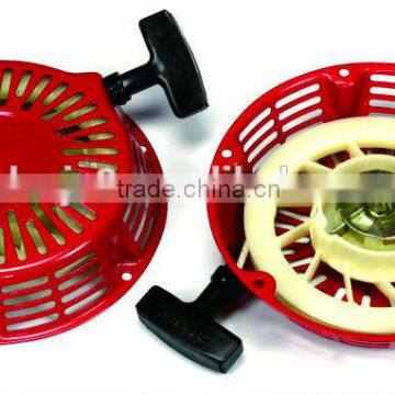 Recoil starter assembly for gasoline generator spare parts GX340 GX390 GX610 GX620 188F (With steel plate ratchet)