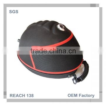 High quality black helmet motorcycle bag