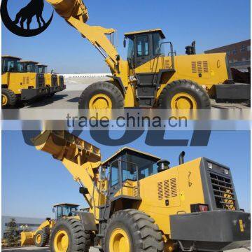 WOLF loader rated load 5000kg overall 17100kg, WL500 5 ton loader