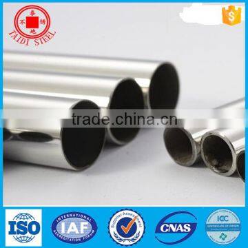 single round slot stainless steel pipe astm a554