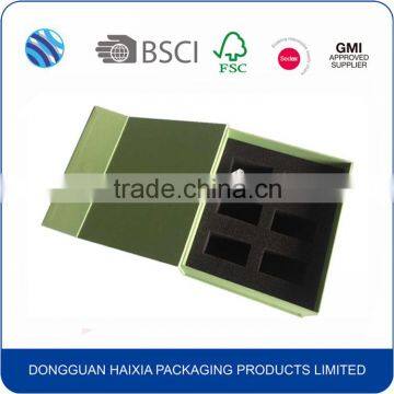 Professional factory magnetic paper clamshell packaging box