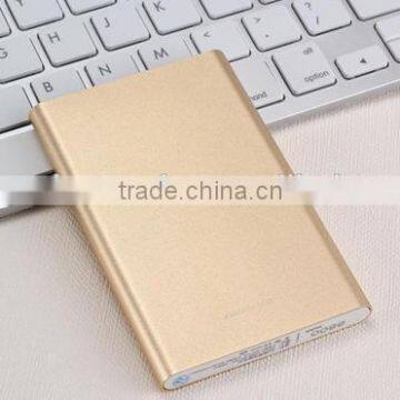 Promotional Gift Free Laser Engraving Logo mi Ultra Slim Portable Powerbank With Optional Capacity 5000mAh and 8000mAh Quality Choice photo-4