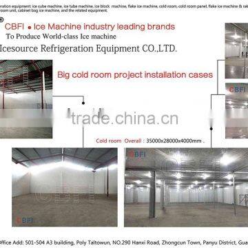 4000 cubic meter for meat Cold Storage room in Zambia 150 mm insulation panel