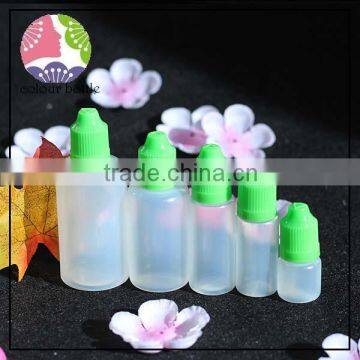 Trade Assurance 10ml E-cig Liquid Bottle With Long Dropper, Long Thin Tip Plastic Dropper Bottle With Childproof Cap, Needle Tip photo-3