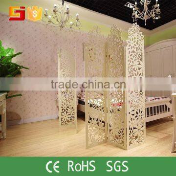 HOME-GJ Moveable Screens & Room Dividers Type and Wood Material Privacy Dividers photo-3