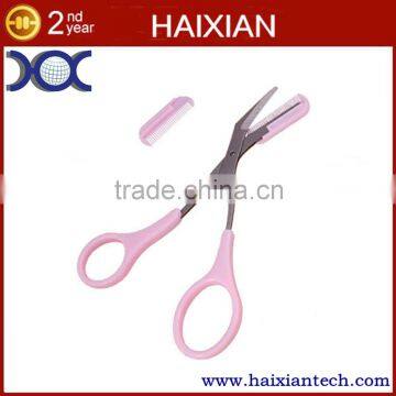 Yangjiang professioal eyebrow scissor, make up scissors