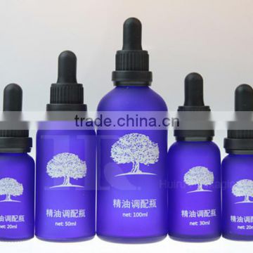 E-juice Blue Col. Essence Oil Glass Bottle