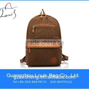 2015 china blank canvas wholesale backpack bags