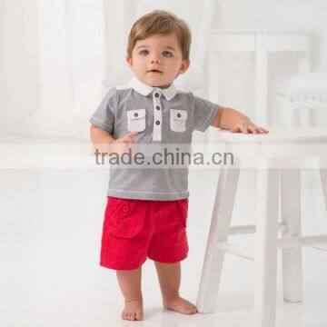 DB961 dave bella plain baby shirt baby branded baby clothing small boys short sleeve tshirt                        
                                                Quality Choice