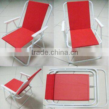 Stripe cheap steel folding beach chair sand chair