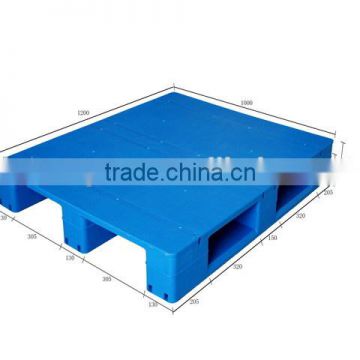 Three skids euro Steel reinforced plastic pallet