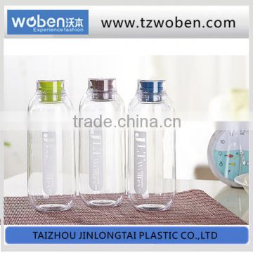 BPA free transparent cup with sleeve