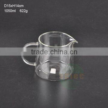 double wall glass coffee cup