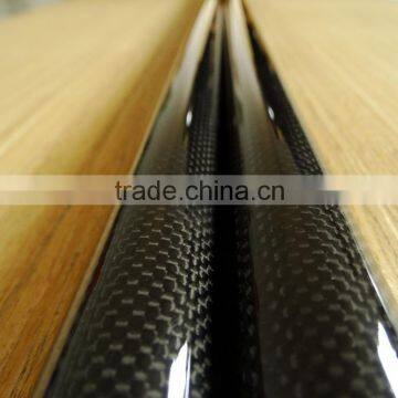 2015 good quality new glossy carbon fiber telescopic tube 50mm factory