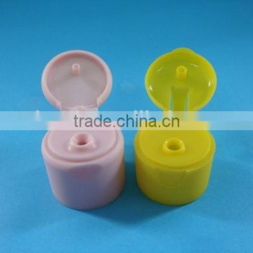 plastic flip top cap, plastic flip top cap for cosmetic bottle