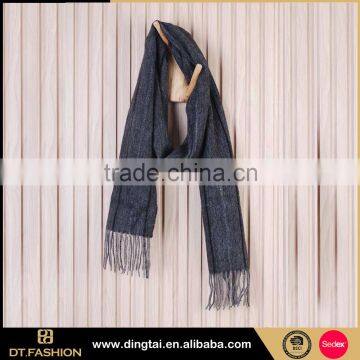 Beautiful Wool Grey Hanger Knit Bead Scarf Pattern