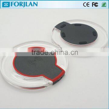 New wireless battery charger FORJLAN qi charger for mobile phone