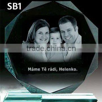 Beautiful 3D Laser glass awards