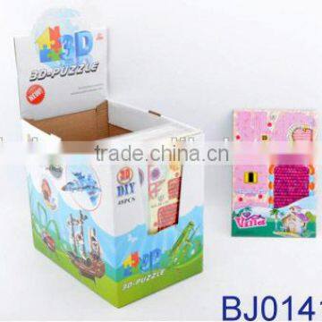 Hot new kid toy funny intelligent 3D puzzle lovely small villa design