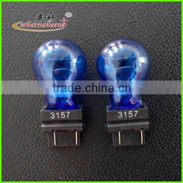 Natural blue miniature bulb 3157 car halogen bulb