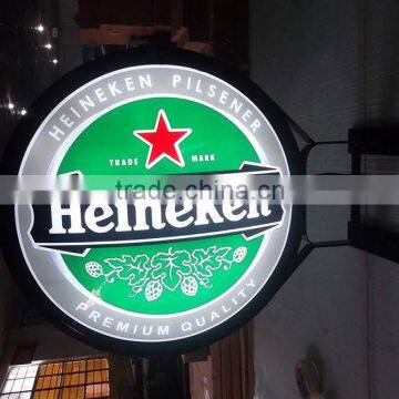 round light box