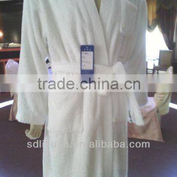 terry towelling bathrobe/