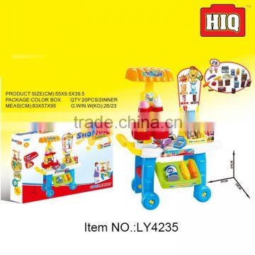 Most hot selling play at home childrens cash register toy