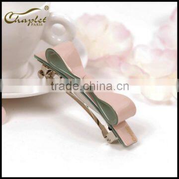 2015 high quality bowknot hair clip barrette for women
