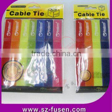 Colorful Nylon Cable strap fastener tape