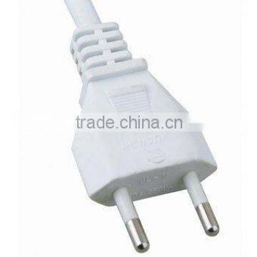 European Standard Power Cord with 2.5A/250V Power and Pin Diameter of 4.8mm